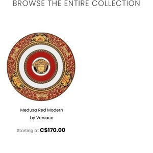 ENTIRE MEDUSA COLLECTION 🐍 VERSACE 🐍 AUTHENTIC -